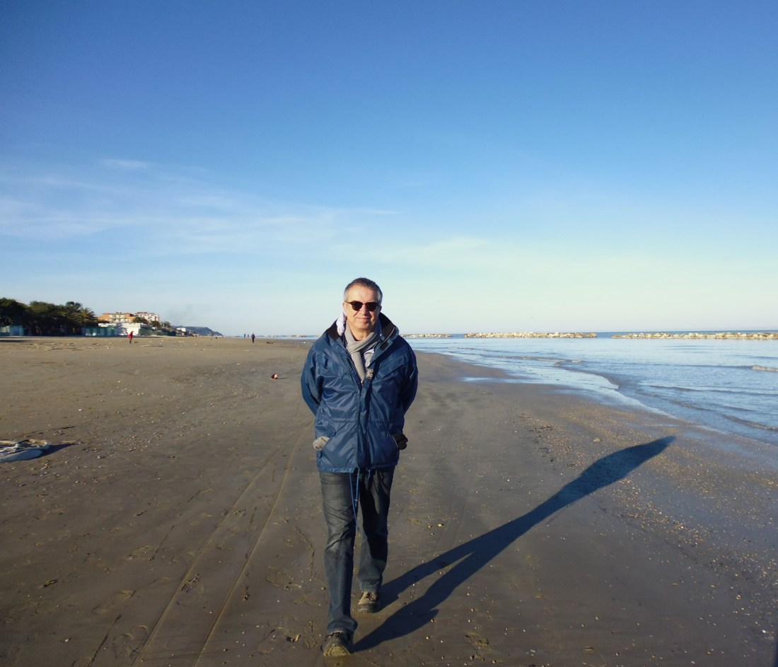 Am Strand der Adria - in Cupra Marittima.